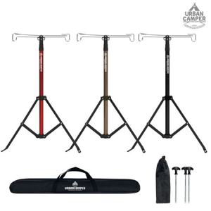 어반캠퍼 감성 캠핑 4단 접이식 랜턴 걸이 스탠드