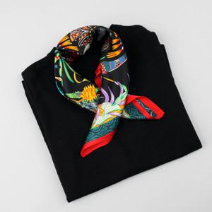 [베네]사파리 실크 쁘띠 스카프