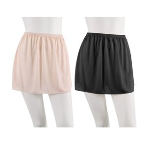 국내생산 인견 훌라 속치마 2부 부드럽고 시원한