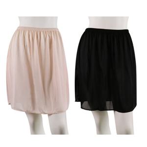 국내생산 인견 훌라 속치마 4부 부드럽고 시원한