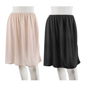 국내생산 인견 훌라 속치마 6부 부드럽고 시원한