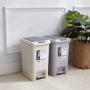 클린업 페달 휴지통 10L