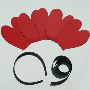 어버이날 인간 대형 카네이션 머리띠 만들기 재료 기본+테이프