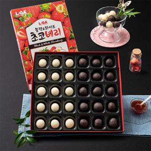[엘가] 수제 초콜릿 블랙&화이트 초코베리(특대) 30개입