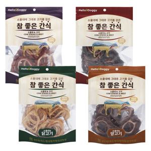 헬로도기 참좋은간식 소울대&고기 80g 강아지간식