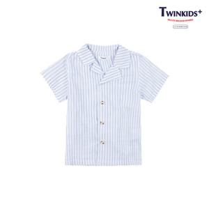 [트윈키즈]스트라이프 셔츠(T8MT1Y03_BL)