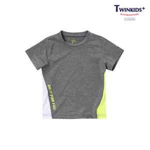 [트윈키즈]와끼매쉬배색티셔츠(T8MT7T21_MG)