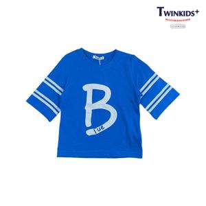 [트윈키즈]그래픽포인트7부티셔츠(T8MT3T03_BL)
