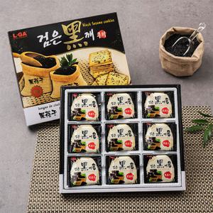 [엘가] 수제 쿠키 검은흑깨쿠키(대) 18개입