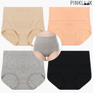 [핑크룩] 85~110까지 순면 면스판 똥배 복대 여성팬티1P/택1