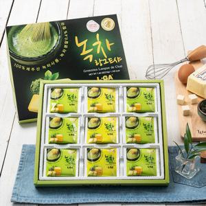 [엘가] 수제 쿠키 녹차 랑그드샤(대) 18개입