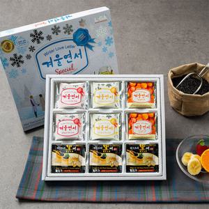 [엘가] 수제 쿠키 겨울연서 스페셜 랑그드샤(대) 18개입