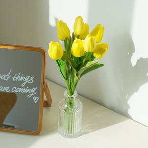 조화 유리 화병 꽃병 세트 SET 망고 튤립 6color 인테리어 소품