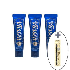 오스템 뷰센 C 충치케어치약 120g 3개+칫솔 1P 증정