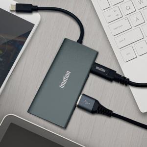 이메이션 4포트 C타입 멀티 허브 CHB002-DG