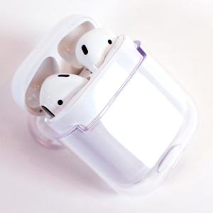 갓샵 에어팟 투명 하드 케이스 1세대 2세대 겸용 아이폰 애어팟