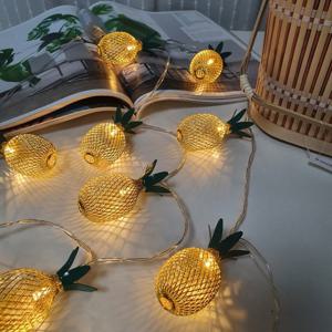 까유니아 파인애플 전구 가랜드 led 전구 20구 조명