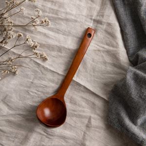 라리사 우디 천연 옻칠 세로국자 중 Y058