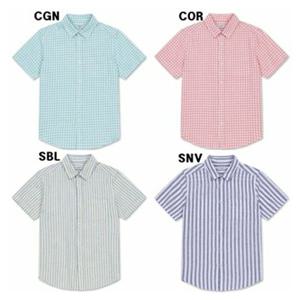 폴햄키즈]  린넨 코튼 반팔셔츠 PKB2WC1110