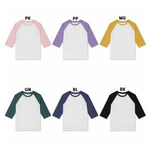 [폴햄키즈]코튼져지 라글란 7부티셔츠PKB3TS3810