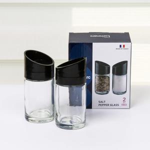 루미낙 글라스 미니 소금통 후추통 양념통 100ml x2P 세트