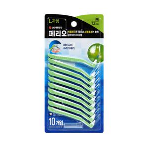페리오 치간칫솔L자형M 10입