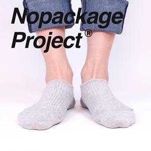 NPF 여성 남성 골지 양말 덧신 [두꺼운 남자 여자 페이크삭스]