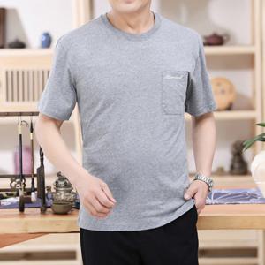 베이직아이템 무지 라운드 반팔티 카라티셔츠