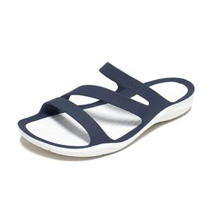 크록스 여성 스위프트워터 샌들 슬리퍼 네이비화이트 203998-462