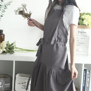 프릴 원피스 로맨틱 앞치마