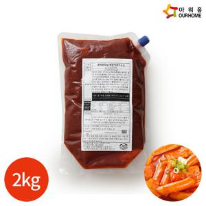 아워홈 매운 떡볶이 소스 2kg x 1봉