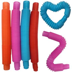 팝튜브 팝잇 장난감 파이프 감각놀이 푸쉬팝 중형