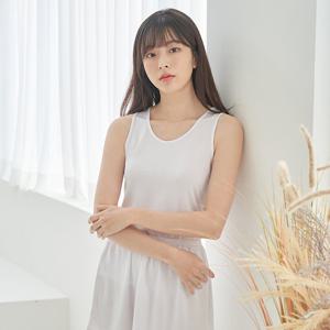 [국내제작 풍기인견100%] 디노바시 여성 조끼 런닝