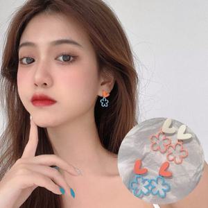 칸도 달콤한 별 하트 귀여운 귀걸이