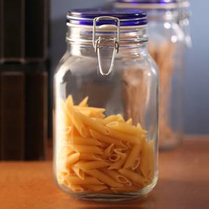 보르미올리 로코 피도 유리 저장병 밀폐용기 블루 2000ml