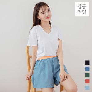 [2종세트] 인견 여성 감동 리얼 트렁크(사각팬티) 5종 택1