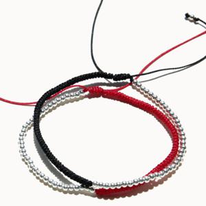 제이로렌 1B0786 하프,실버볼 실크코드 순은 실팔찌