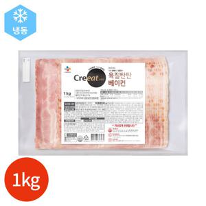 CJ 크레잇 육질탄탄 베이컨 1kg x 1봉