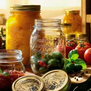 보르미올리 스타지오니 유리용기 유리병 유리저장병 1000ml