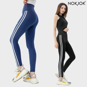 녹족요가복 하이게이지 트레깅스