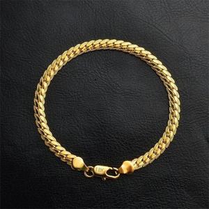 체인팔찌 실버 18k 골드 체인 팔찌OC