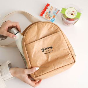 큐어스 야미2 미니 도시락가방 보냉보온 이유식 (가방만)