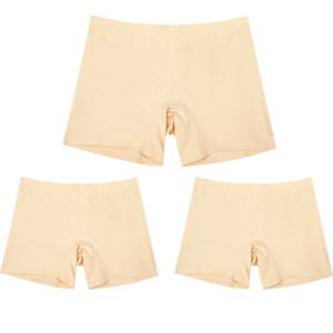 Y존에 자유 무봉제 노라인 심리스 면 사각팬티 여성드로즈