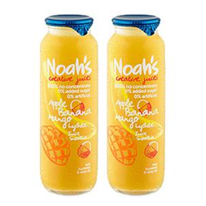 노아 애플 바나나 리치 망고 주스 스무디 260ml 2개세트