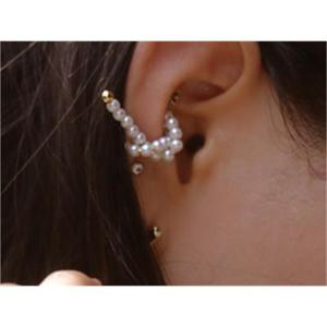 [그리니쉬 주얼리] [무배] 진주매듭 이어커프 포인트