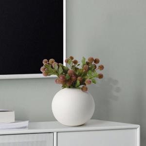 세라믹 도자기 화병 꽃병 원형 [북유럽 인테리어 디자인 오브제]