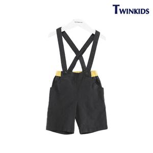 [트윈키즈]면마5부멜빵팬츠(T8MB9P83_CH)