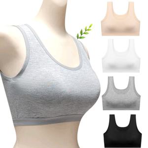 잠잘때 좋은 수면브라 노와이어 스포츠 편한 심리스 면브라