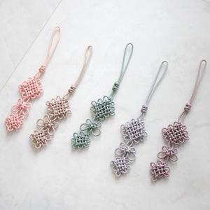 [박씨상방] 미니 국화매듭 노리개D