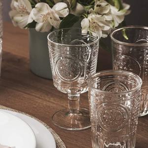 보르미올리 로맨틱 고블렛잔 홈카페 유리잔 와인잔 320ml